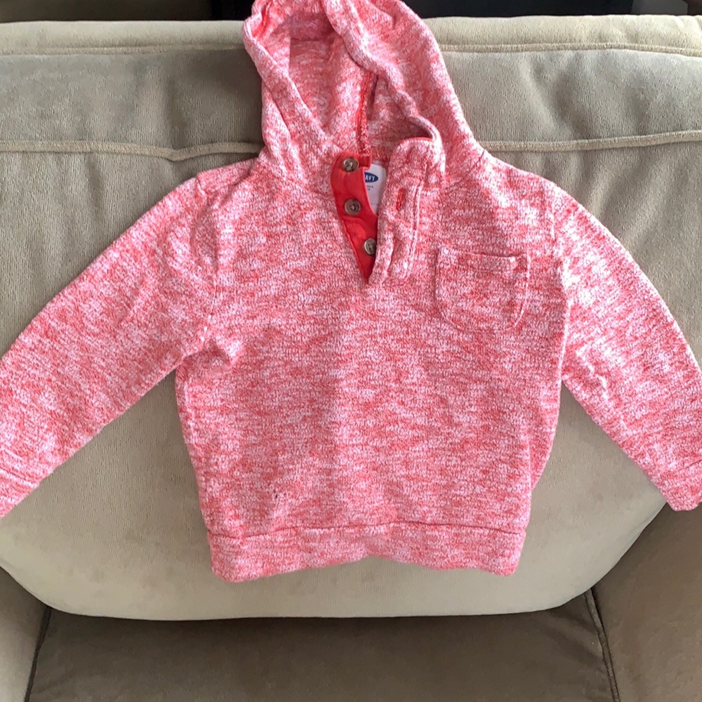 🌻 Old Navy Heather Red Sweater 2T